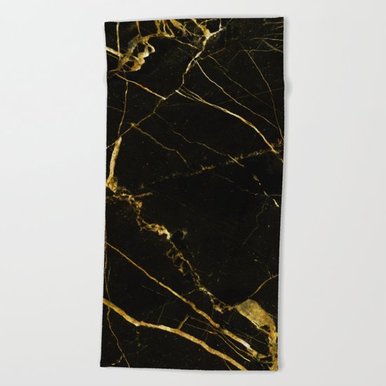 Black Beauty V2 #society6 #decor #buyart Beach Towel