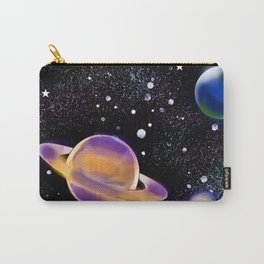 COLORFUL GALAXY ABSTRACT Carry-All Pouch