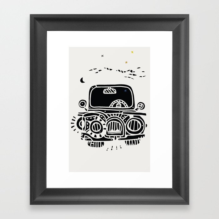 Jeep Framed Art Print