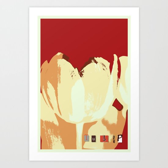 Tulip Art Print