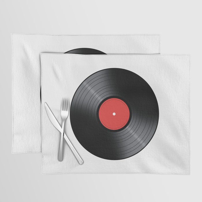 Music Record Placemat