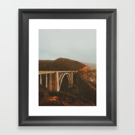 Bixby Bridge | Big Sur | California  Framed Art Print