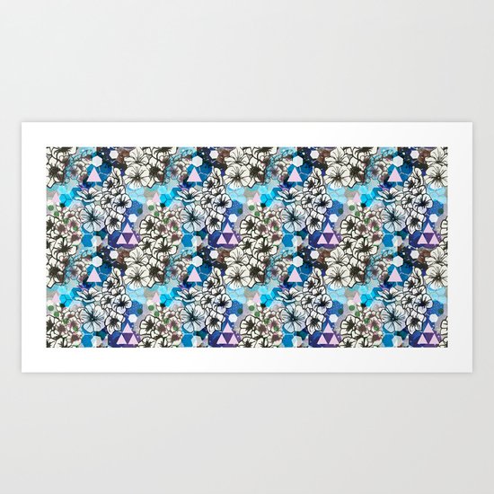 Floral Pattern Art Print