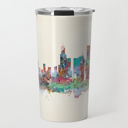 Chicago Illinois skyline Travel Mug