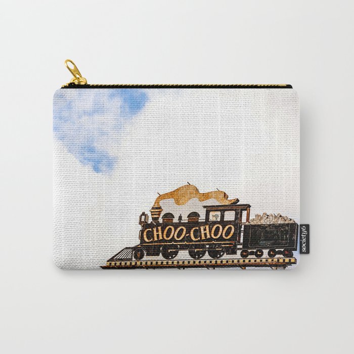 Choo Choo Sign No. 1 Whimsical Chattanooga Photography Carry-All Pouch