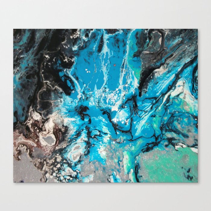 Water Explosion Canvas Print
