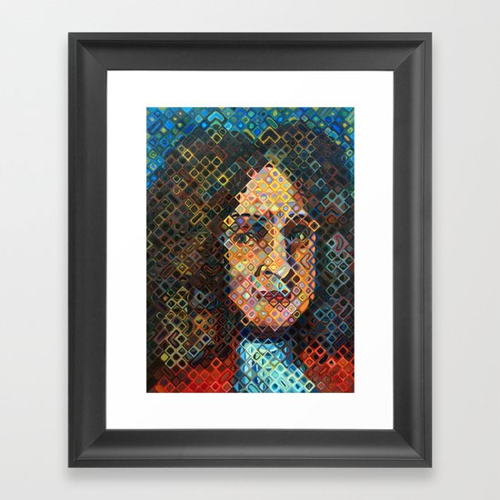 Gottfried Leibniz Framed Art Print