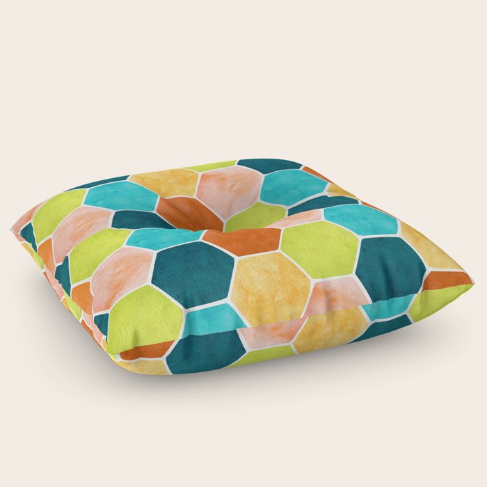 Modern Moroccan Pattern Floor Pillow By Kristiangallagher Society6
