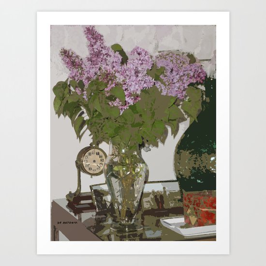 Lilas Art Print