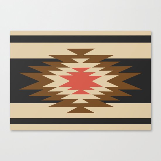 Aztec 1 Canvas Print