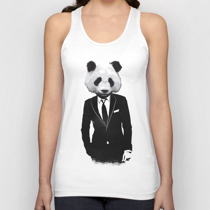 Panda Suit Tank Top