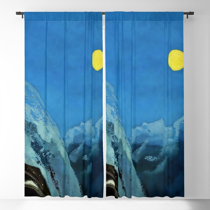 “Road to Nara” by Nicholas Roerich Blackout Curtain