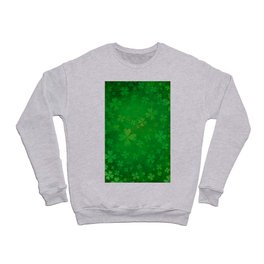 Shamrock Pattern Crewneck Sweatshirt