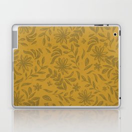 pretty yellow florals Laptop & iPad Skin
