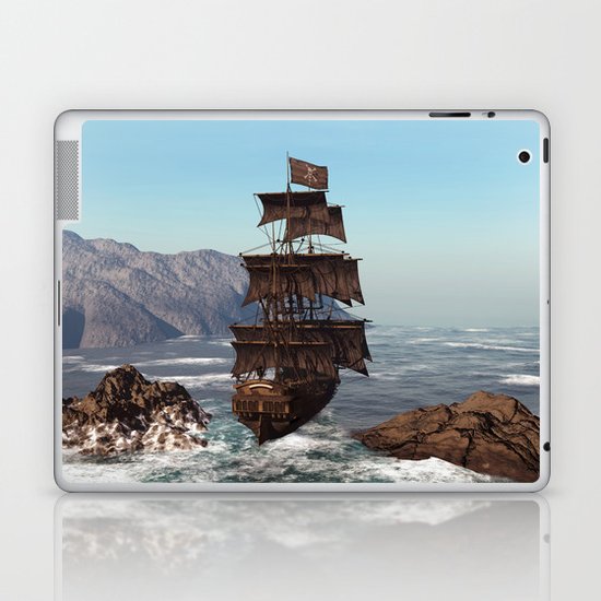Pirate Ship Laptop & iPad Skin