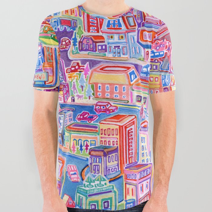 Big City Feeling All Over Graphic Tee