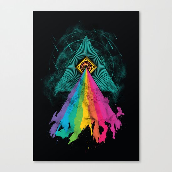 Eye of Prism Canvas Print