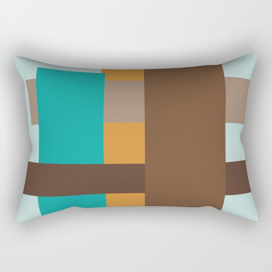 Abstract #3 Rectangular Pillow