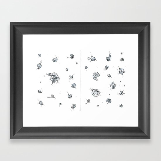 Motes Framed Art Print