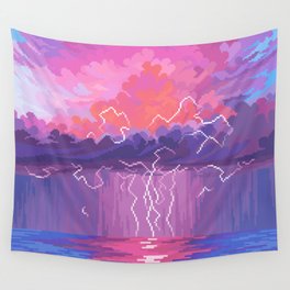 pastel storm Wall Tapestry