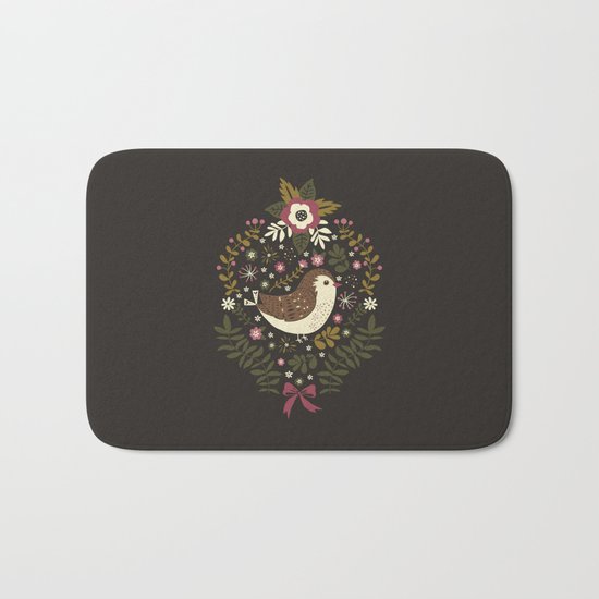 Sweet Robins Bath Mat