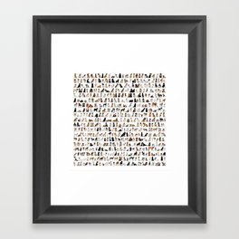 Dogs, Dogs and dogs Framed Art Print