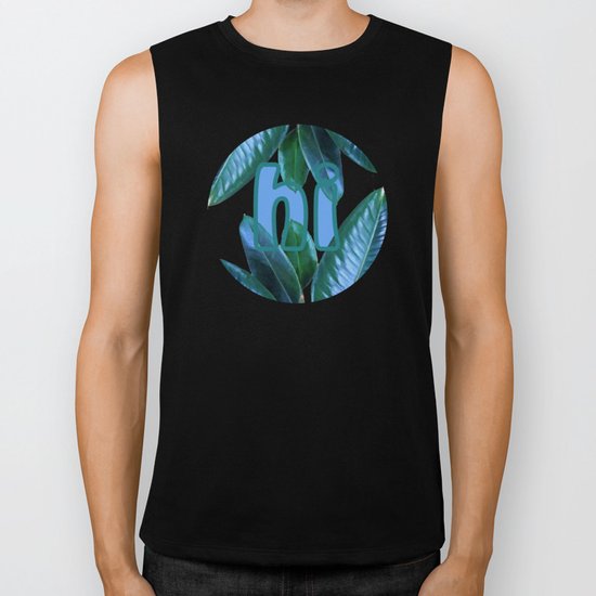 Ficus Elastica Biker Tank
