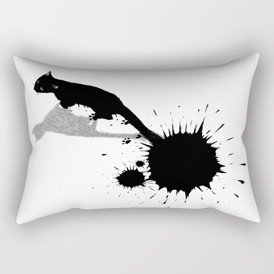 Inkcat2 Rectangular Pillow