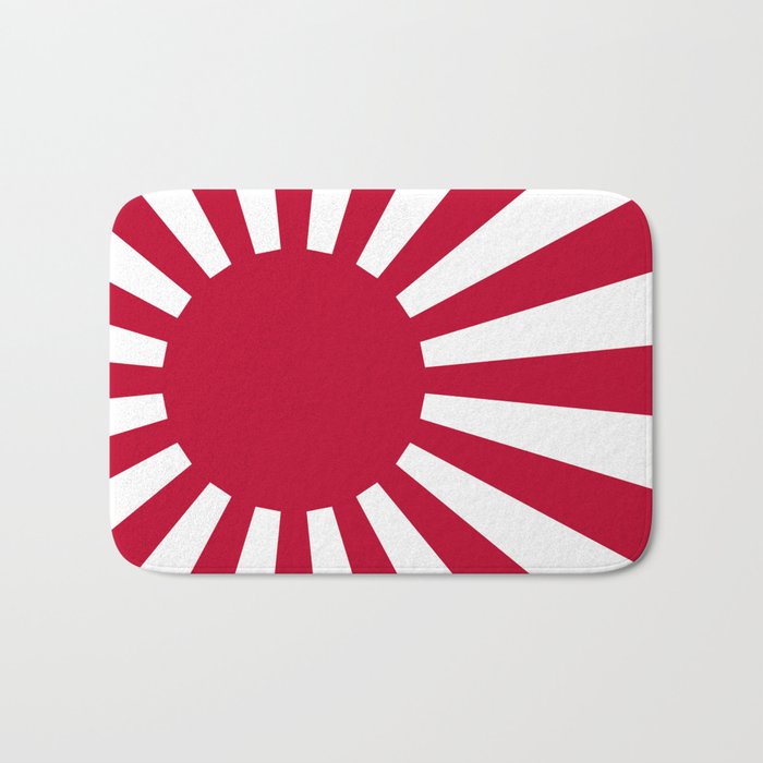 Japanese Flag Bath Mat