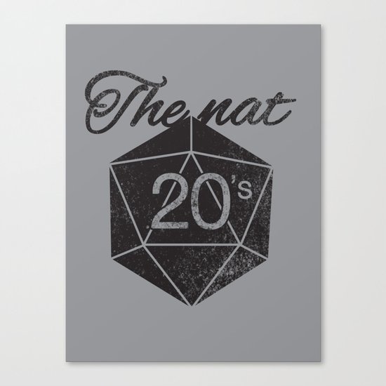 The Nat 20's Canvas Print