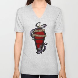 The Coffin Collection V Neck T Shirt