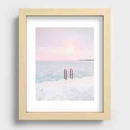 Lake Michigan Sunrise, Chicago Recessed Framed Print