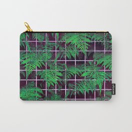 Fern Grid Plant Wall Carry-All Pouch