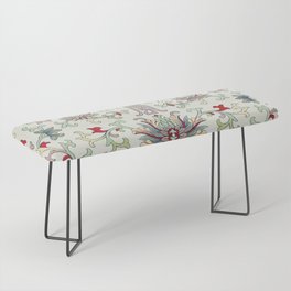 Chinese Floral Pattern 25 Bench