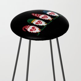 Valentine's Day Gnomes Counter Stool