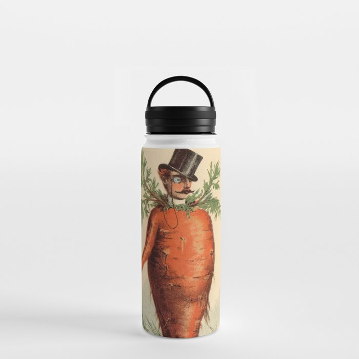 Victorian Carrot Man Water Bottle