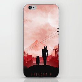 Fallout 4 inspired Poster  iPhone Skin