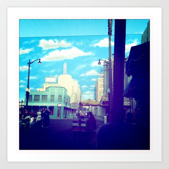 California Disney Art Print