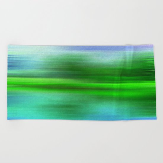 EARTH POEM Beach Towel