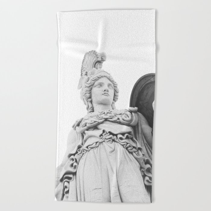 Athena Goddess of Wisdom #12 #wall #art #society6 Beach Towel