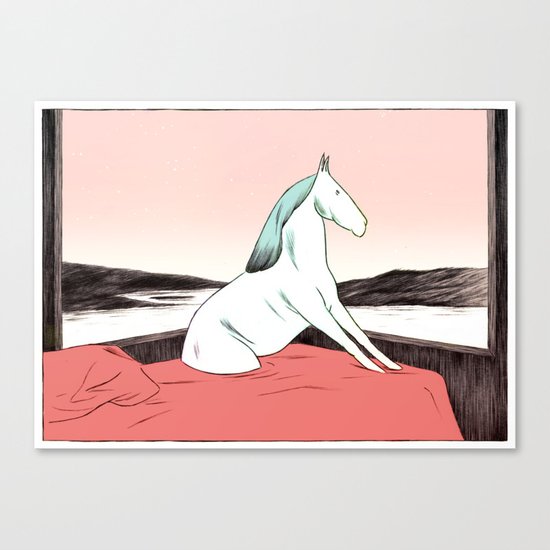 horse no.3 Canvas Print