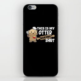 My Otter Back Shirt - Funny Otter Pun iPhone Skin