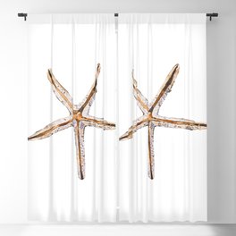 Blonde starfish Blackout Curtain