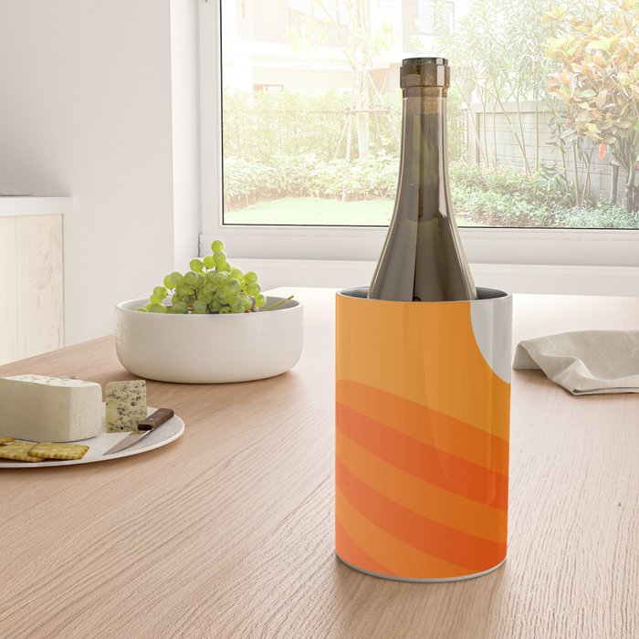 Swell - Orange Crush Wine Chiller by Circa 78 Designs