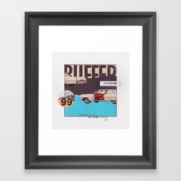 Buffer Framed Art Print