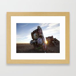 Cadi Sunset Framed Art Print