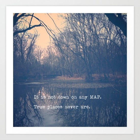 True Places Art Print