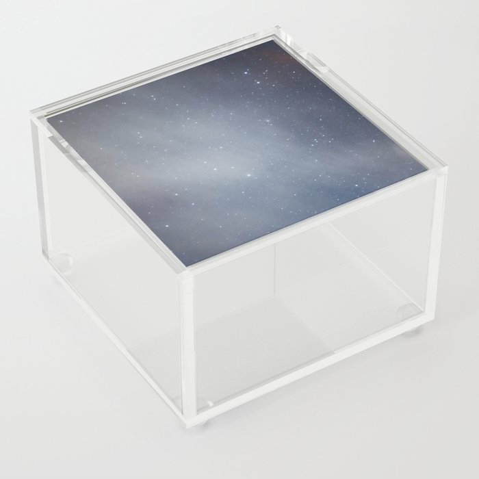 stars in the night sky I - nature and landscape photography Acrylic Box