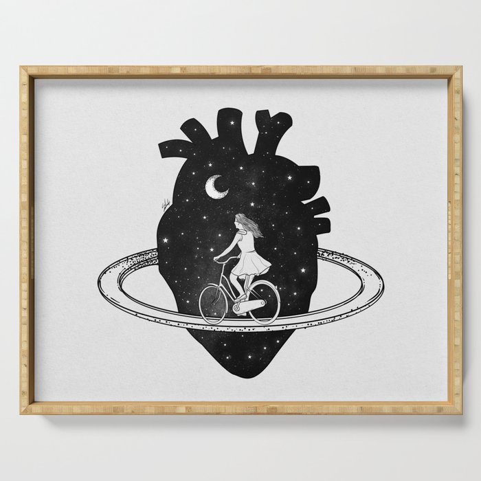 Heart choices. Serving Tray