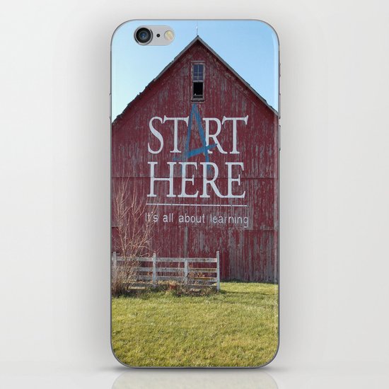 Start Here, It's All About Learning iPhone & iPod Skin